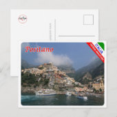 Carte Postale Italie - Campanie - Côte d'Amalfi - Positano - (Devant / Derrière)