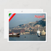 Carte Postale Italie - Campanie - Naples - Port - (Devant / Derrière)