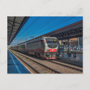 Carte Postale Italie Classe E-402 en train de voyageurs.