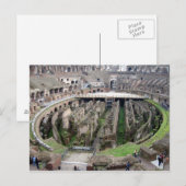 Carte Postale italie - colosseo (Devant / Derrière)