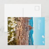 Carte Postale Italie customisée Florence Photographie (Devant / Derrière)