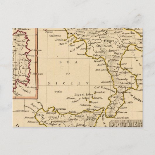 Carte Postale Italie du Sud (Devant)