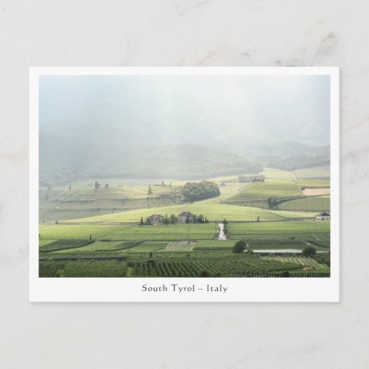 Carte Postale Italie du Sud Tyrol Photo (Devant)