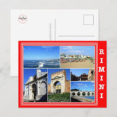 Carte Postale Italie - Emilie Romagne - Rimini - Mosaic - (Devant / Derrière)