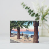 Carte Postale Italie, Esplanade Alassio (Debout devant)