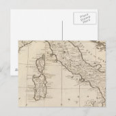 Carte Postale Italie et Sardaigne (Devant / Derrière)