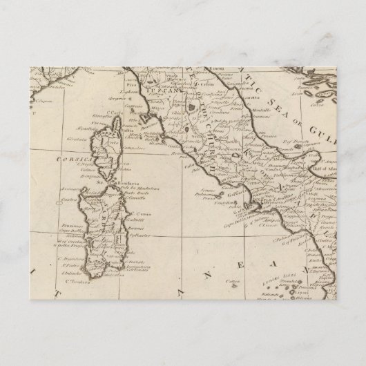 Carte Postale Italie et Sardaigne (Devant)