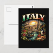 Carte Postale Italie Éternelle (Devant / Derrière)