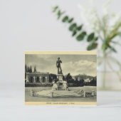 Carte Postale Italie, Florence, Piazzale Michelangelo, David (Debout devant)