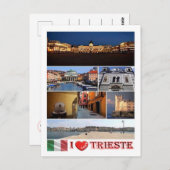 Carte Postale Italie - Friuli Venice Giulia - Trieste - Mosaic - (Devant / Derrière)