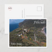 Carte Postale Italie - Îles Éoliennes - Filicudi - (Devant / Derrière)