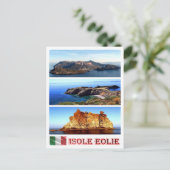 Carte Postale Italie - Îles Éoliennes - Mosaïque - (Debout devant)