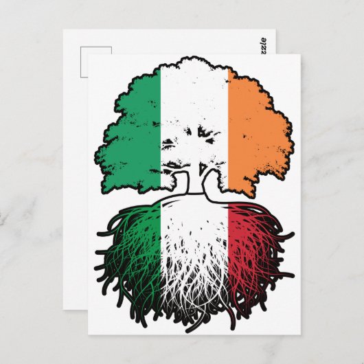 Carte Postale Italie Irlande Irlande Irlande Irlande Italie Drap (Devant / Derrière)