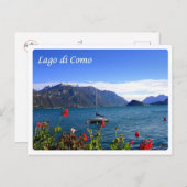 Carte Postale Italie - Lac de Côme - (Devant / Derrière)