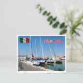Carte Postale Italie - Latium - Fiumicino - Port - (Debout devant)