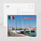 Carte Postale Italie - Latium - Fiumicino - Port - (Devant / Derrière)