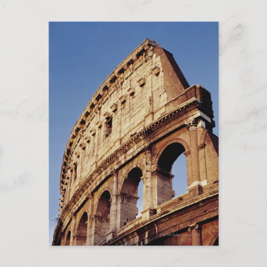 Carte Postale Italie, Latium, Rome, Le Colisée au coucher du sol (Devant)