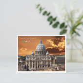 Carte Postale Italie - Latium - Rome - Saint Pierre - Basilique  (Debout devant)