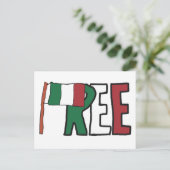 Carte Postale Italie libre (Debout devant)