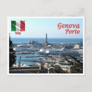 Carte Postale Italie - Ligurie - Gênes - Port -