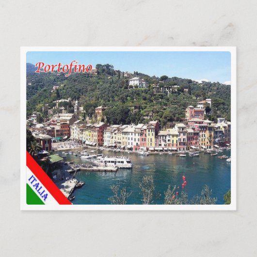 Carte Postale Italie - Ligurie - Portofino - (Devant)