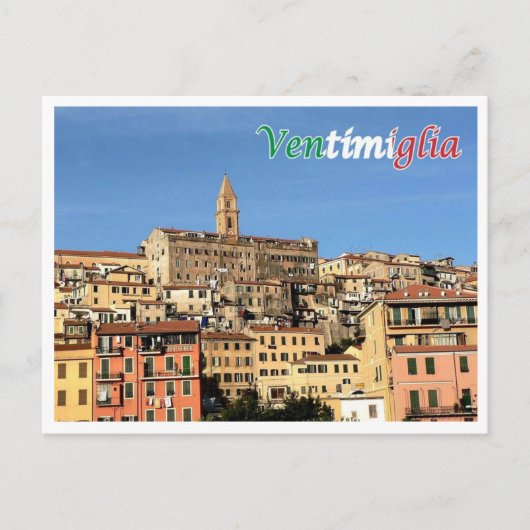 Carte Postale Italie - Ligurie - Vintimille - (Devant)