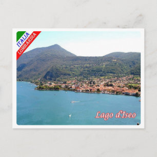 Carte Postale Italie - Lombardie - Lac Iseo -
