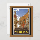 Carte Postale Italie Milan Assisi Napoli Vérone San Remo (Devant / Derrière)