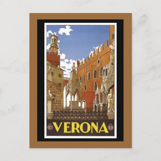 Carte Postale Italie Milan Assisi Napoli Vérone San Remo (Devant)