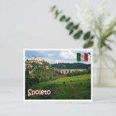 Carte Postale Italie - Ombrie - Spolète - (Debout devant)