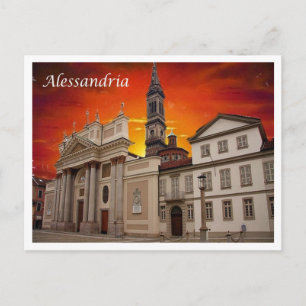 Carte Postale Italie - Piémont - Alessandria - Carré de la cathé