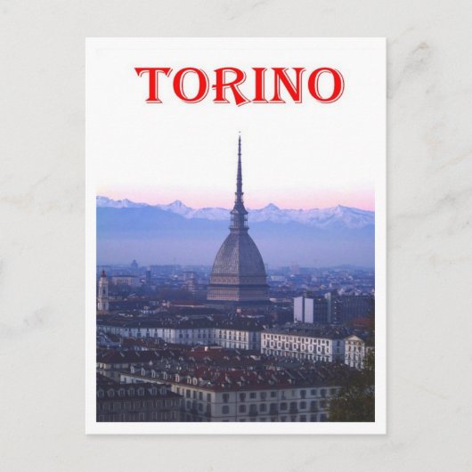 Carte Postale Italie - Piémont - Torino - La Mole Antonelliana - (Devant)