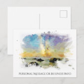 Carte Postale *~* Italie Plage Spiaggia delle cannelle AP12 (Devant / Derrière)