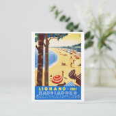 Carte Postale Italie Poster Vintage voyage restauré (Debout devant)