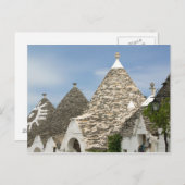 Carte Postale Italie, Pouilles, Alberobello, Terra dei Trulli, (Devant / Derrière)