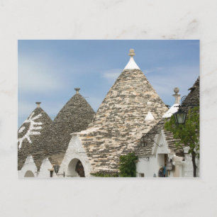 Carte Postale Italie, Pouilles, Alberobello, Terra dei Trulli,