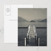 Carte Postale Italie, Province de Côme, Tremezzo. La jetée du la (Devant / Derrière)