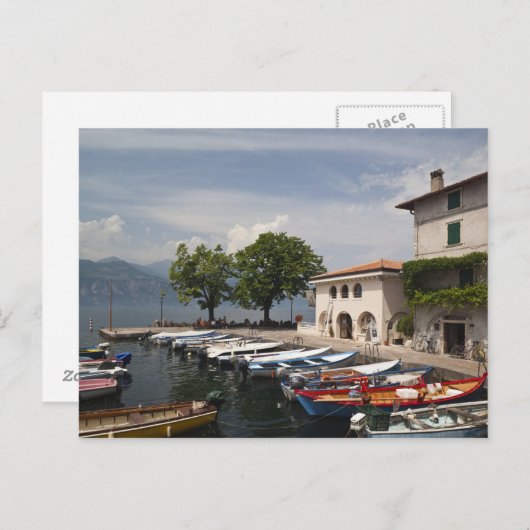 Carte Postale Italie, province de Vérone, Malcesine. Cassone (Devant / Derrière)