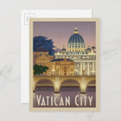 Carte Postale Italie, Rome - Vatican (Devant / Derrière)