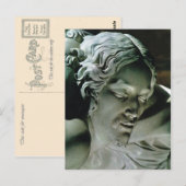 Carte Postale Italie, Rome Vatican, Pieta de Michel-Ange (Devant / Derrière)