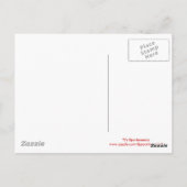 Carte Postale Italie Rugby Ball (Dos)