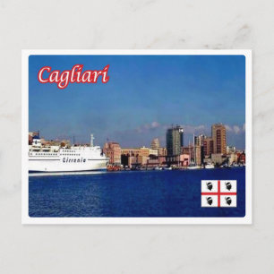 Carte Postale Italie - Sardaigne - Cagliari - Port -