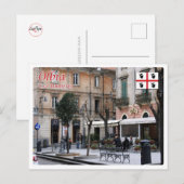 Carte Postale Italie - Sardaigne - Olbia - Corso Umberto - (Devant / Derrière)