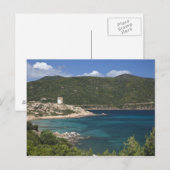 Carte Postale Italie, Sardaigne, Teulada. Tour espagnole. (Devant / Derrière)