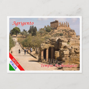 Carte Postale Italie - Sicile - Agrigente - Archéologique -