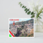 Carte Postale Italie - Sicile - Corleone - (Debout devant)