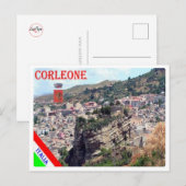 Carte Postale Italie - Sicile - Corleone - (Devant / Derrière)