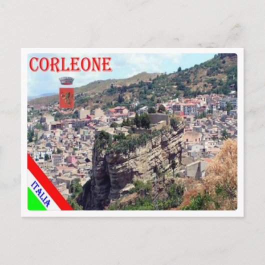Carte Postale Italie - Sicile - Corleone - (Devant)