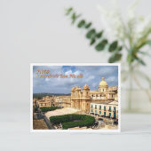 Carte Postale Italie - Sicile - Noto - Cathédrale San Nicolò - (Debout devant)