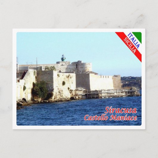 Carte Postale Italie - Sicile - Siracusa - Maniace Castle - (Devant)